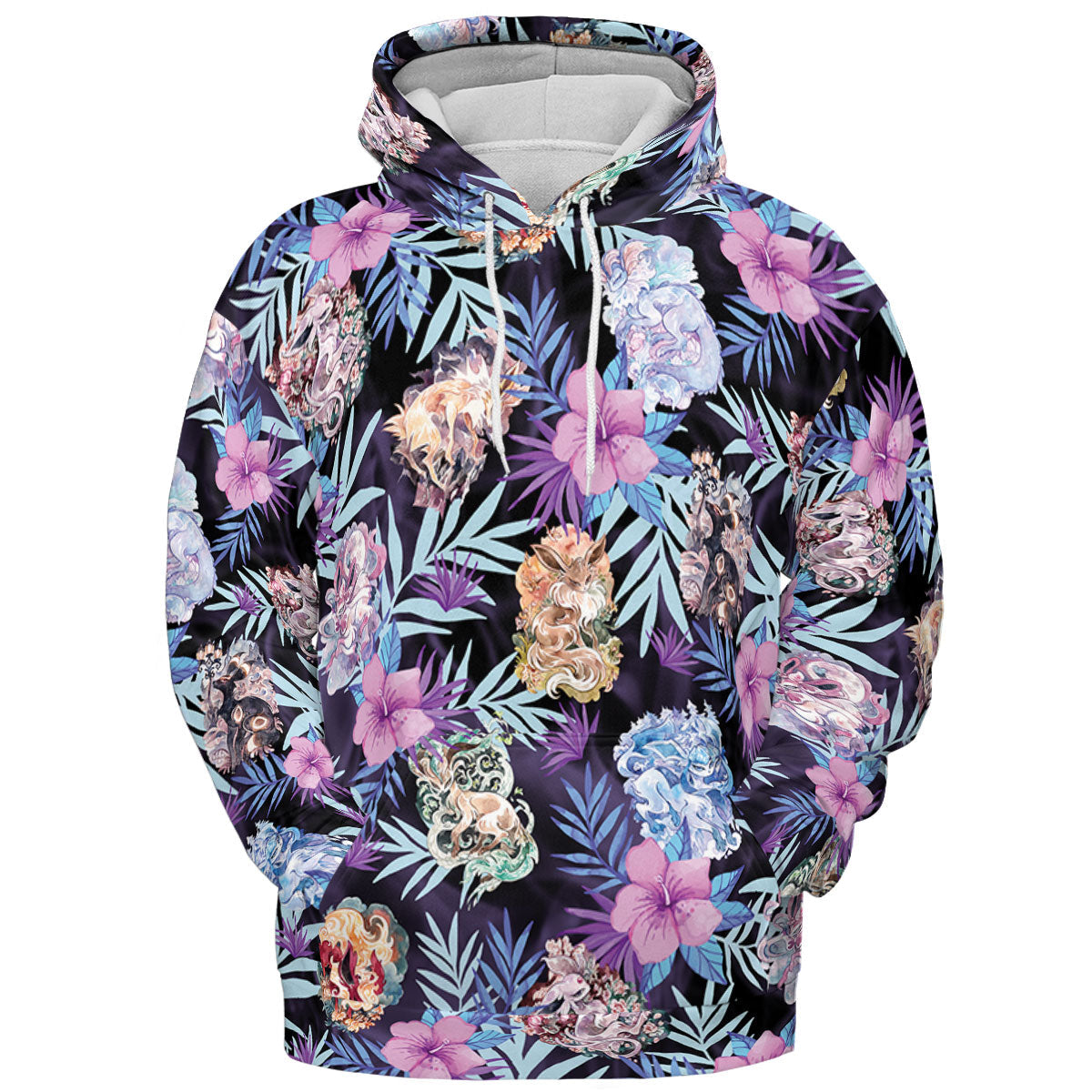 Eevee Evolutions Fancy Style All-over Print Hoodie