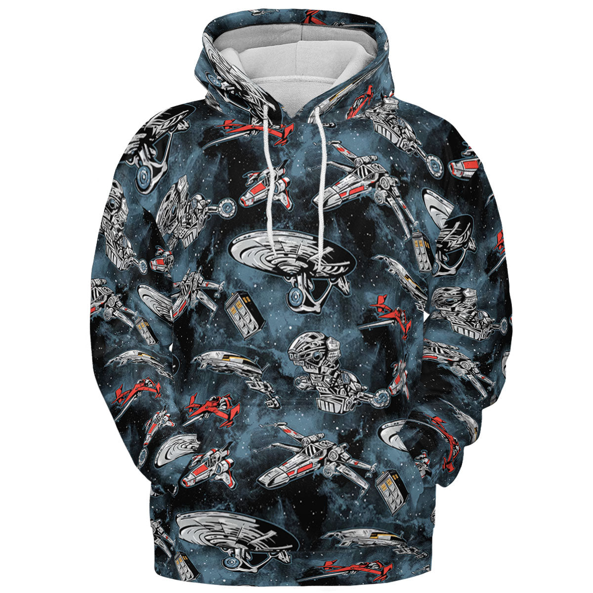 Ultimate Space Fleet All-over Print Hoodie