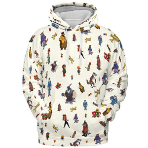 Talespin Characters All-over Print Hoodie