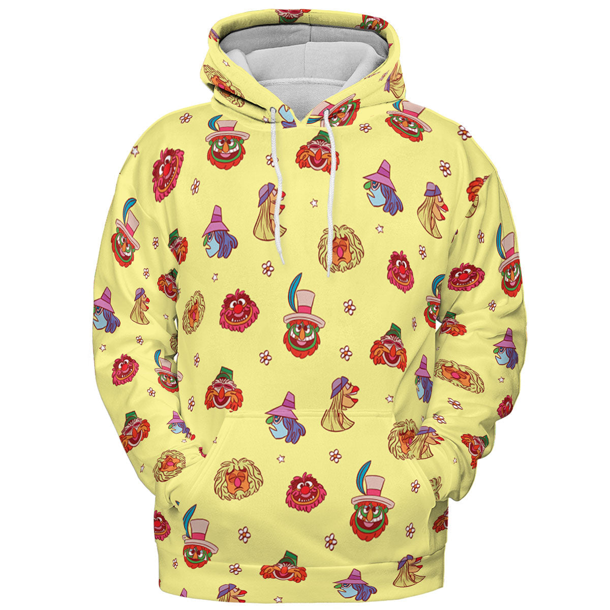 The Electric Mayhem Characters The Muppet Show All-over Print Hoodie