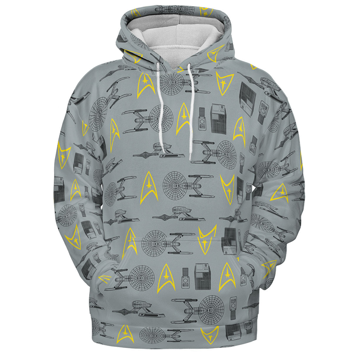 S.T Shipyard Star Trek All-over Print Hoodie