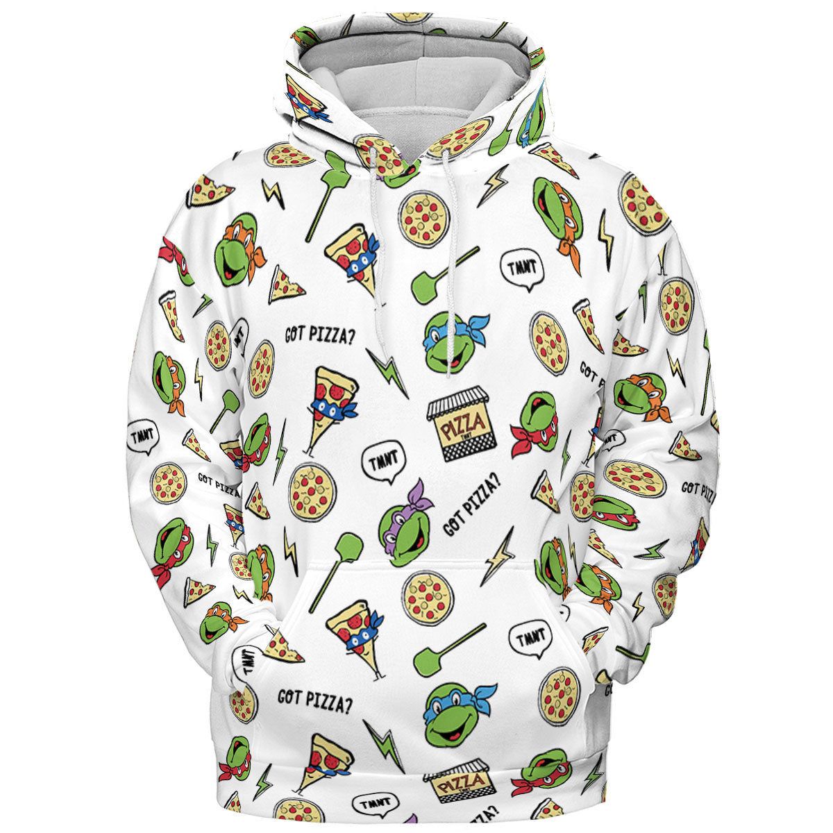 Got Pizza Teenage Mutant Ninja Turtles All-over Print Hoodie