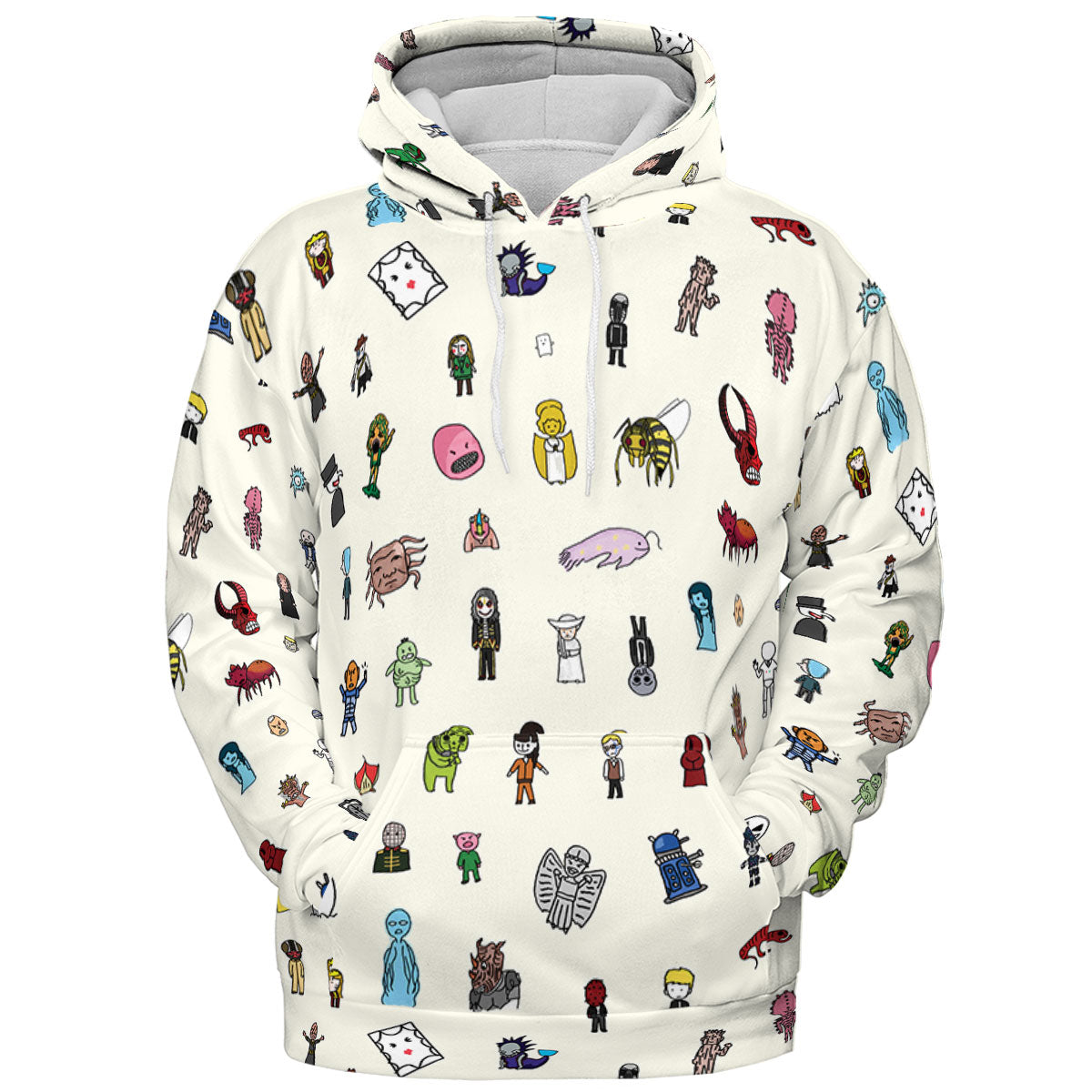 Doctor Who Universe All-over Print Hoodie