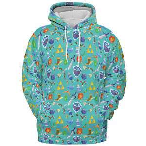 Zelda Korok All-over Print Hoodie