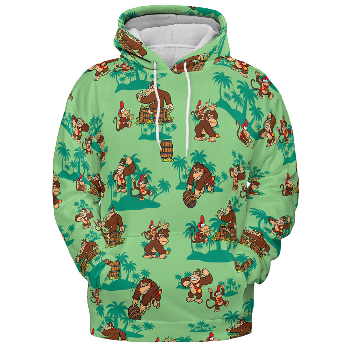 Donkey Kong & Diddy Kong All-over Print Hoodie