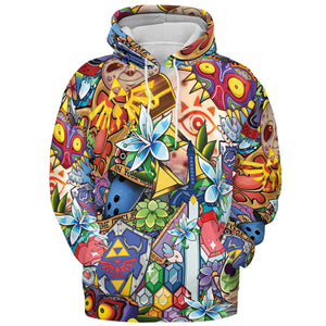 A Majora's Mask The Legend of Zelda All-over Print Hoodie