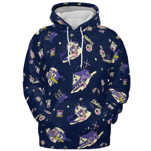 Courage the Cowardly Dog Scenic All-over Print Hoodie