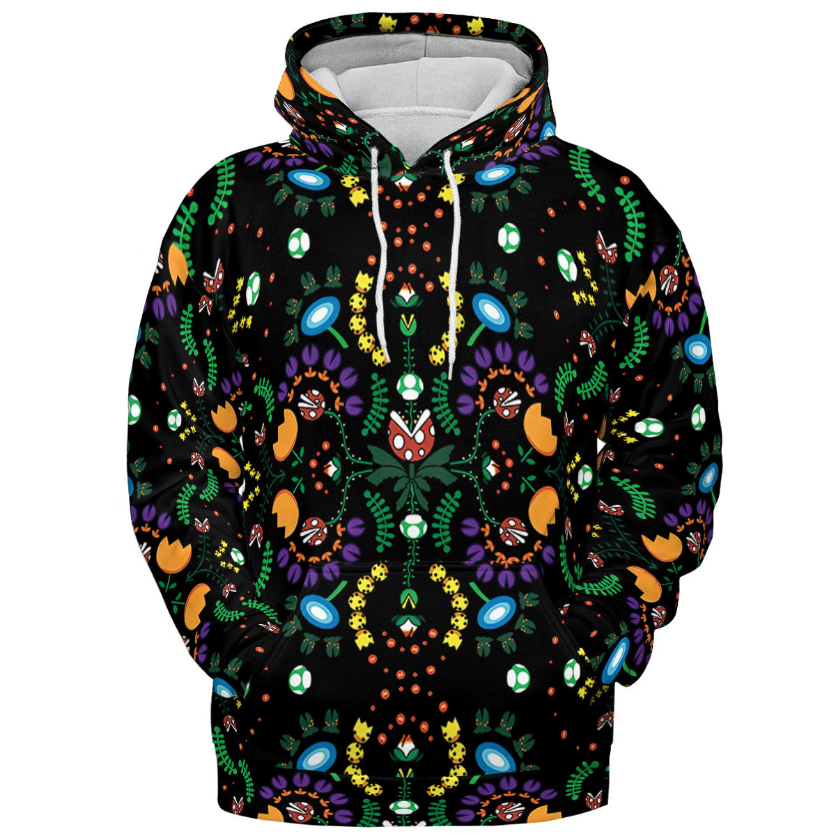 Mario Bros Piranha Plant All-over Print Hoodie