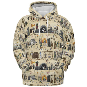 Bayeux Tapestry Monty Python All-over Print Hoodie