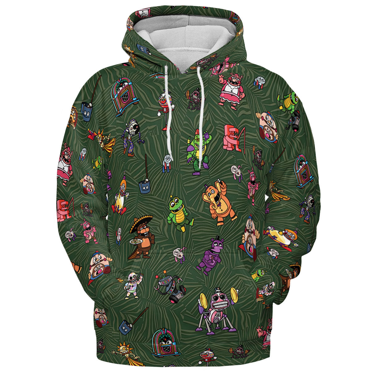 Five Nights at Freddy's Characters All-over Print Hoodie