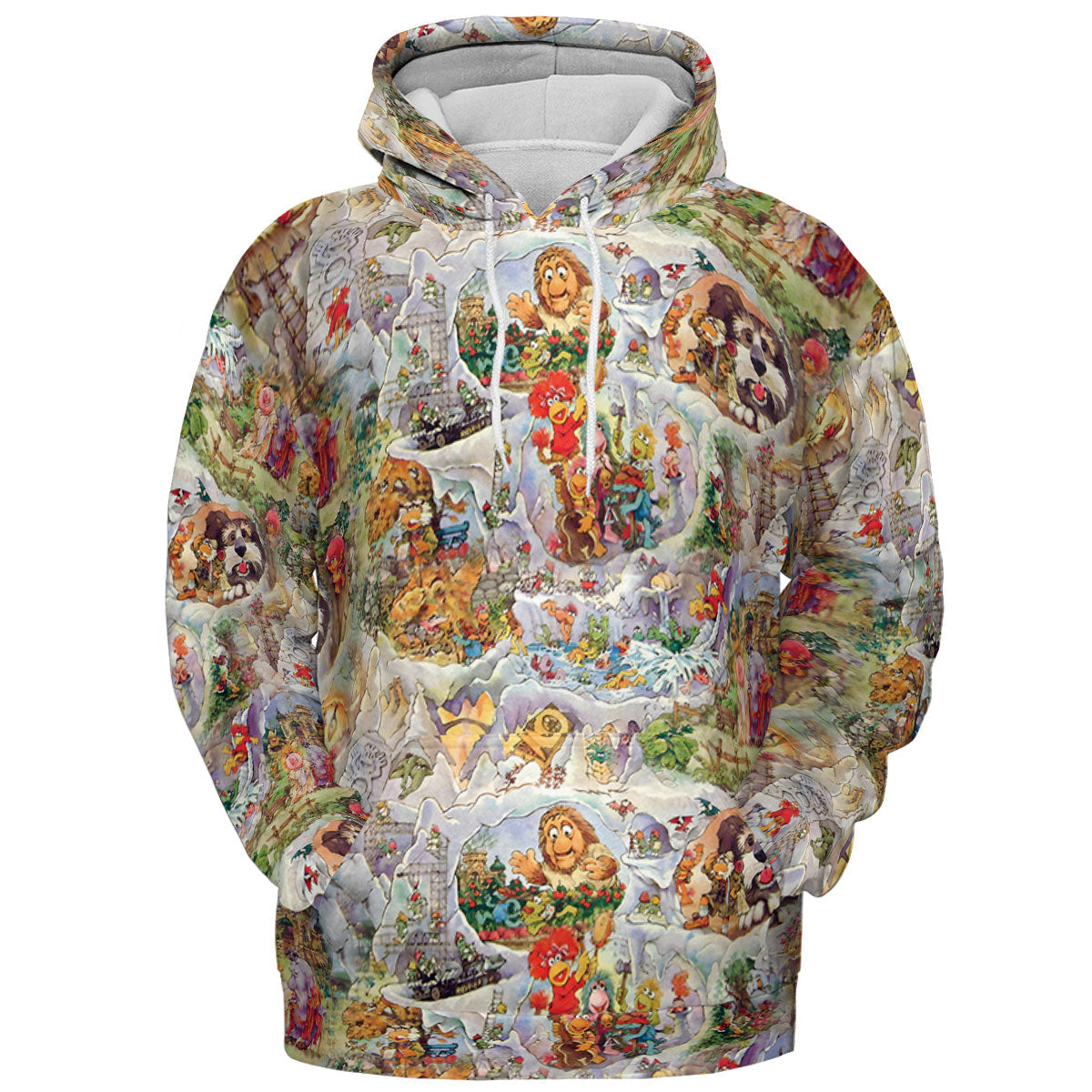 Fraggle Rock Journey Jim Henson All-over Print Hoodie
