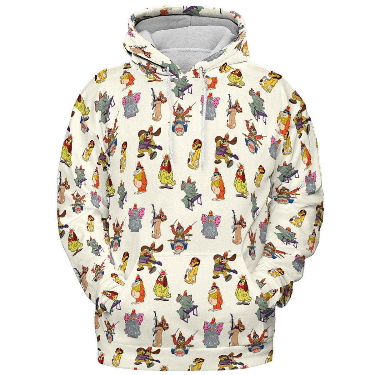 Snorky Fleegle Drooper Bingo The Banana Splits All-over Print Hoodie