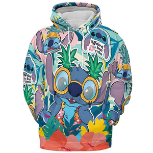 Weird But Cute Stitch All-over Print Hoodie