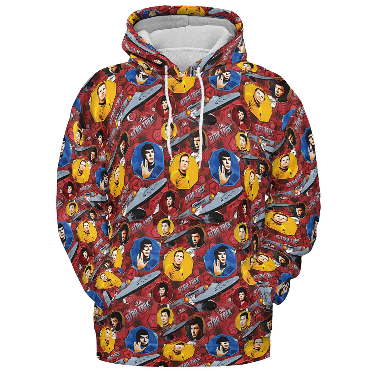 Boldly Star Trek All-over Print Hoodie