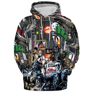 The 80s Iconic All-over Print Hoodie