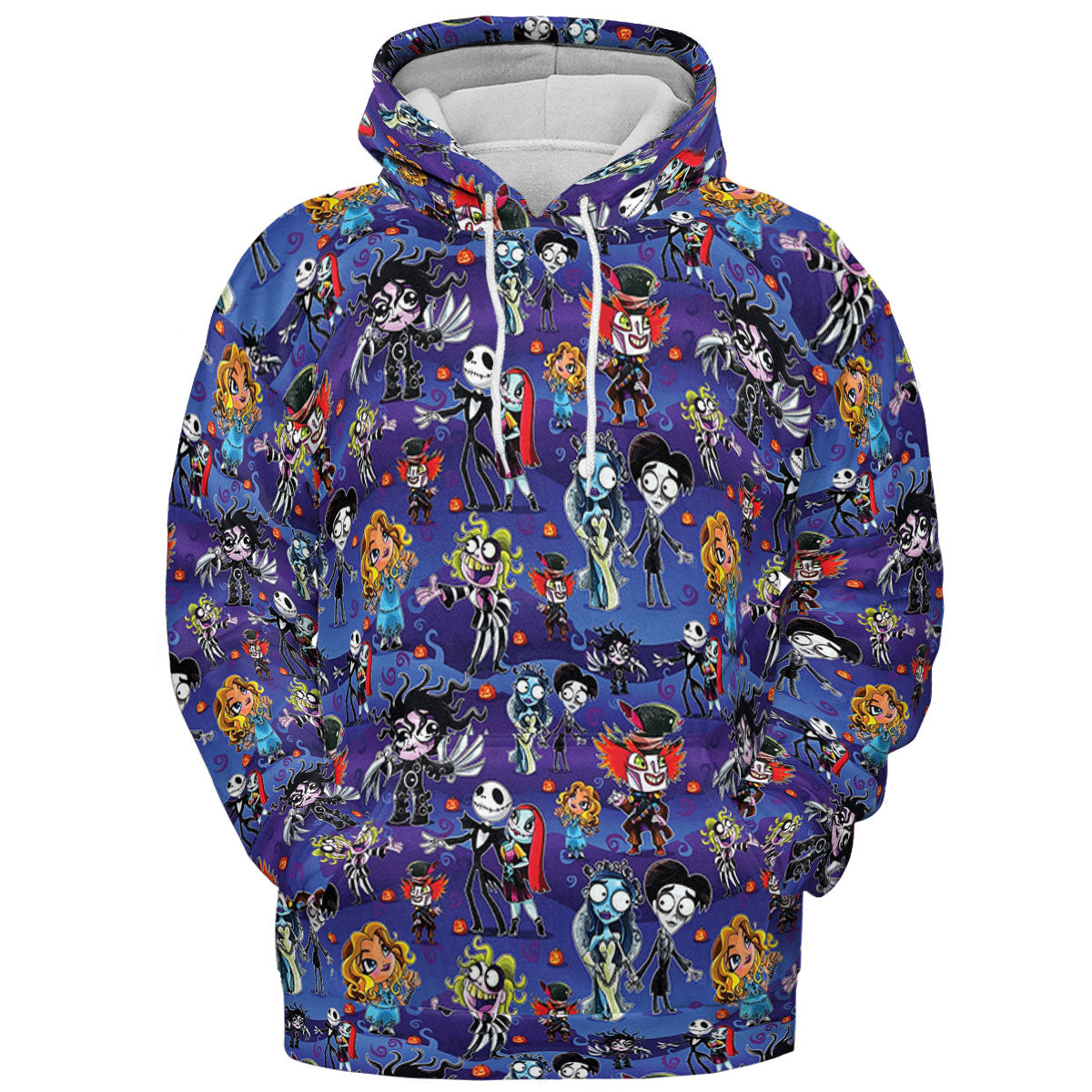 Tim Burton Movies All-over Print Hoodie
