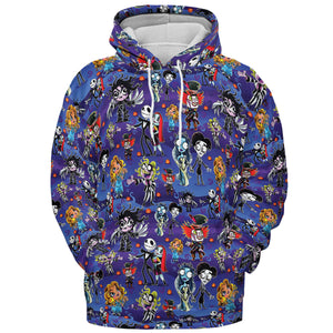 Tim Burton Movies All-over Print Hoodie