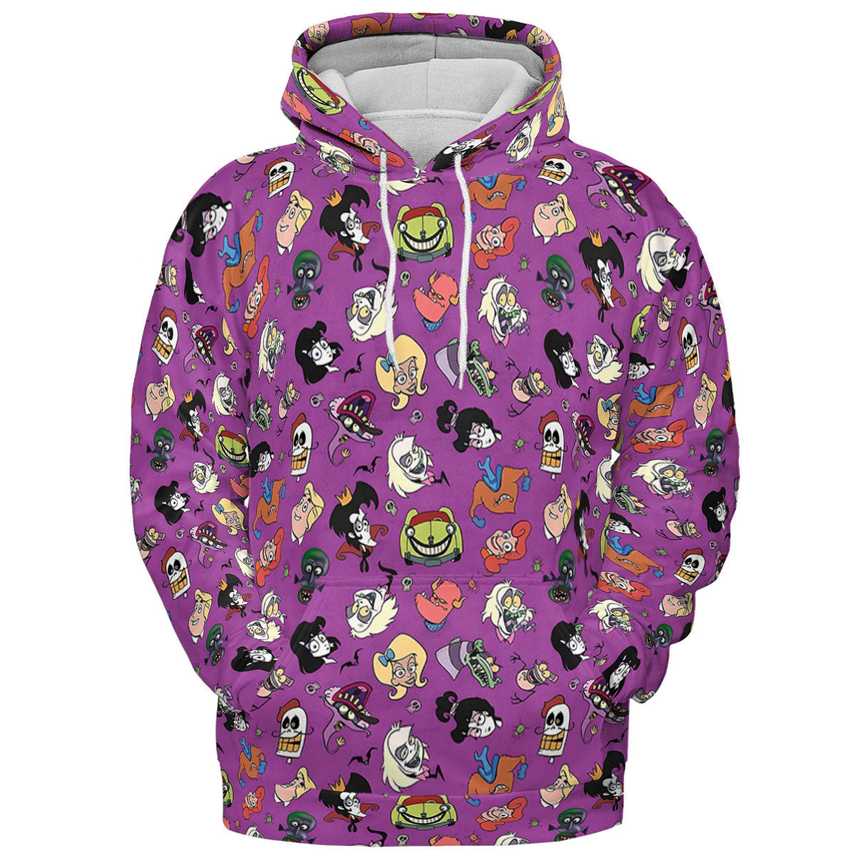 Beetlejuice Cartoon Vintage All-over Print Hoodie