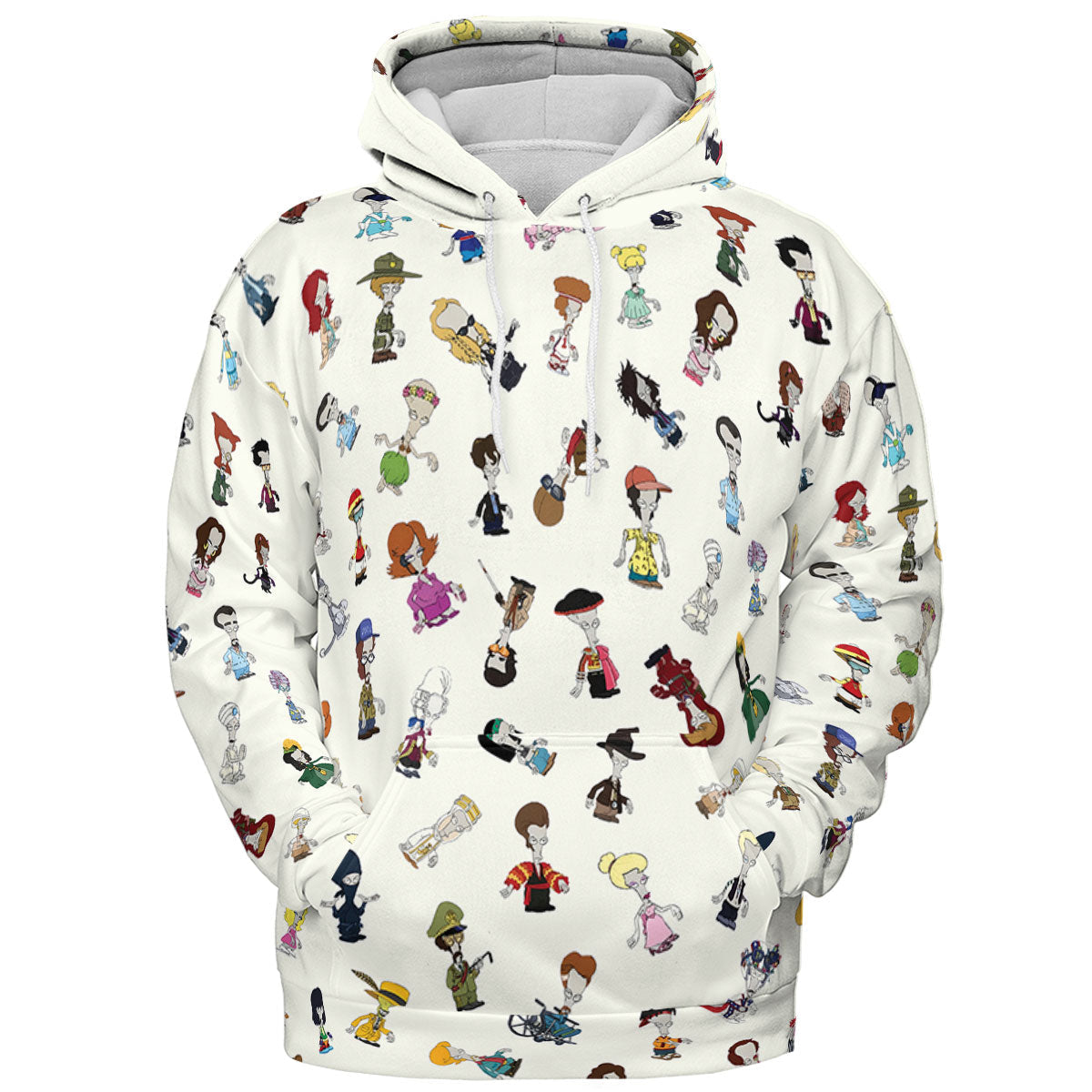 Roger persona Pop culture American Dad All-over Print Hoodie