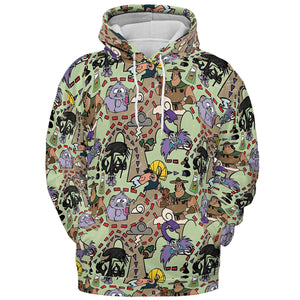 Groove Map The Emperor's New Groove All-over Print Hoodie