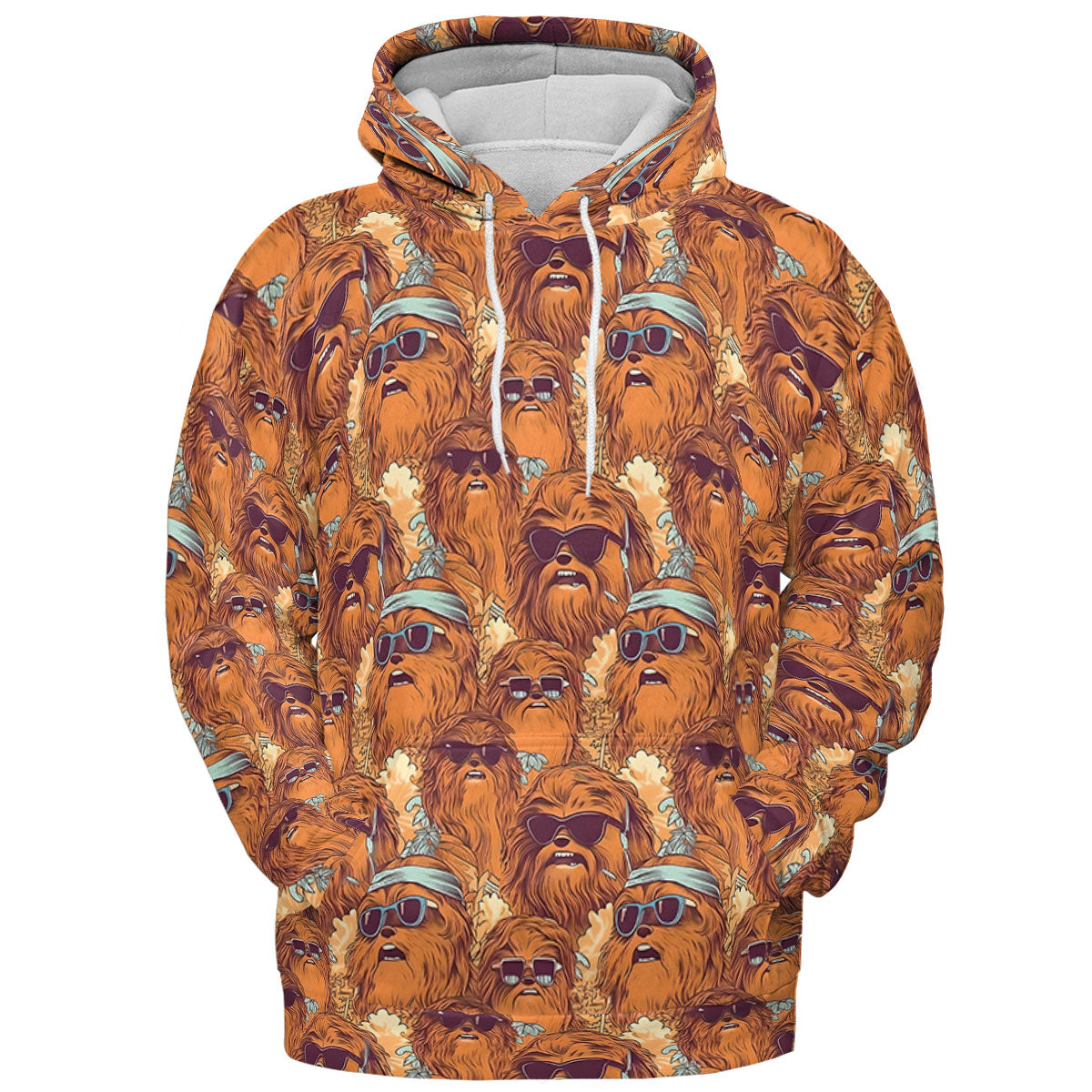 Retro Chewy Summer Vibes All-over Print Hoodie