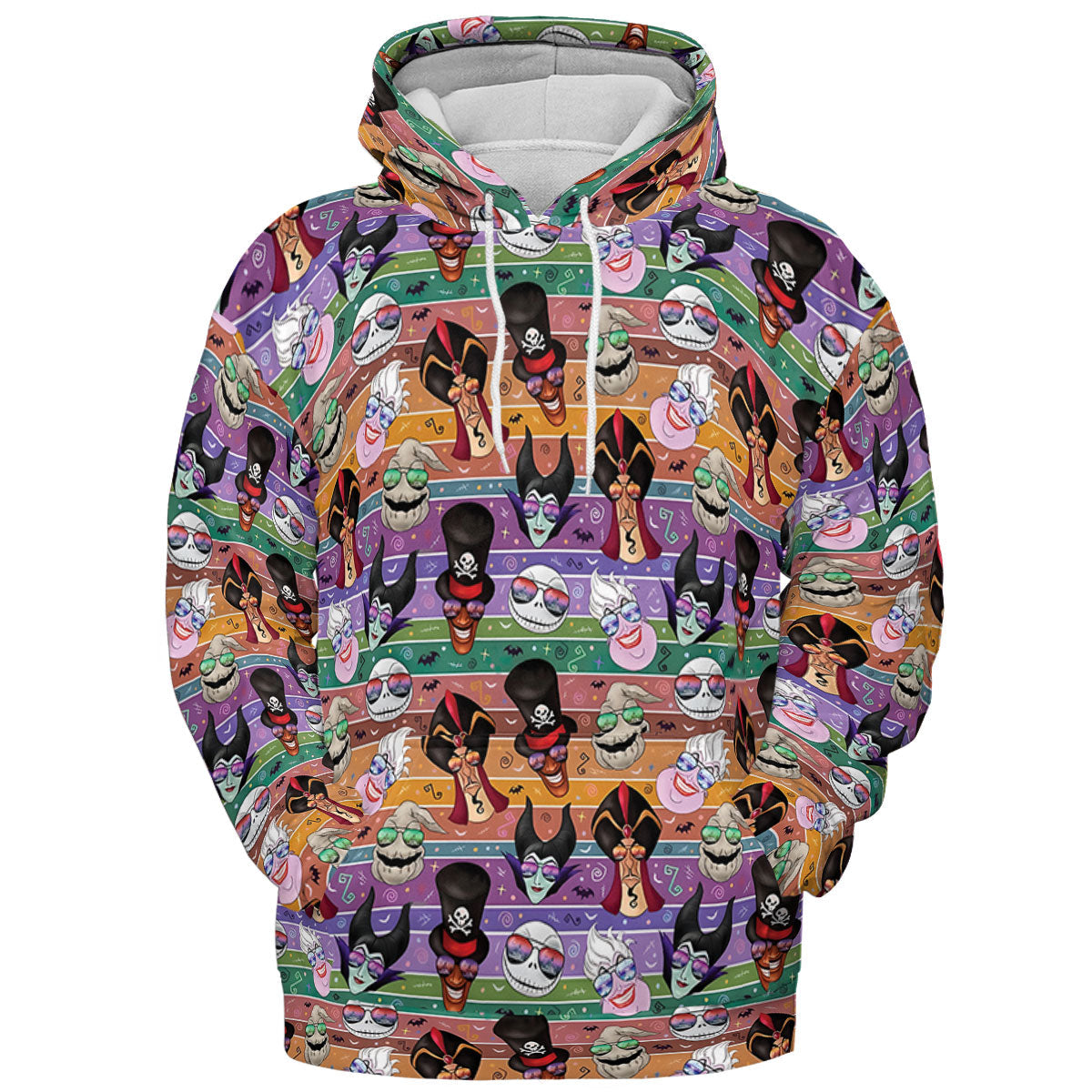 Chillin' like a Villain Summer Vibes All-over Print Hoodie