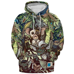 Tropical Gremlins All-over Print Hoodie