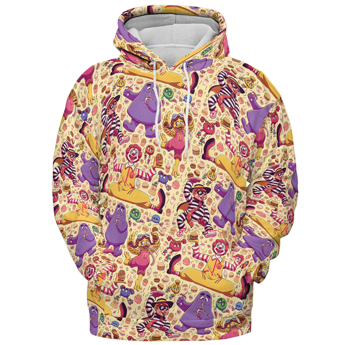 The McDonald's Gang All-over Print Hoodie