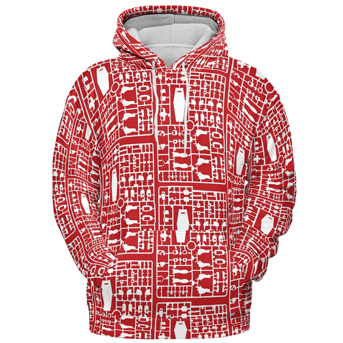 Gundam Runner All-over Print Hoodie