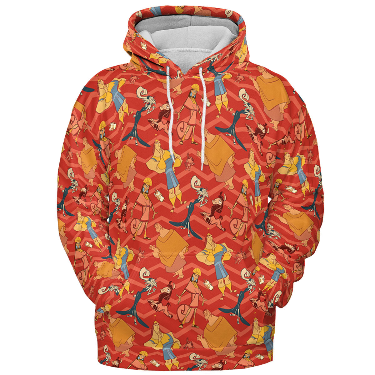 The Emperor's New Groove All-over Print Hoodie