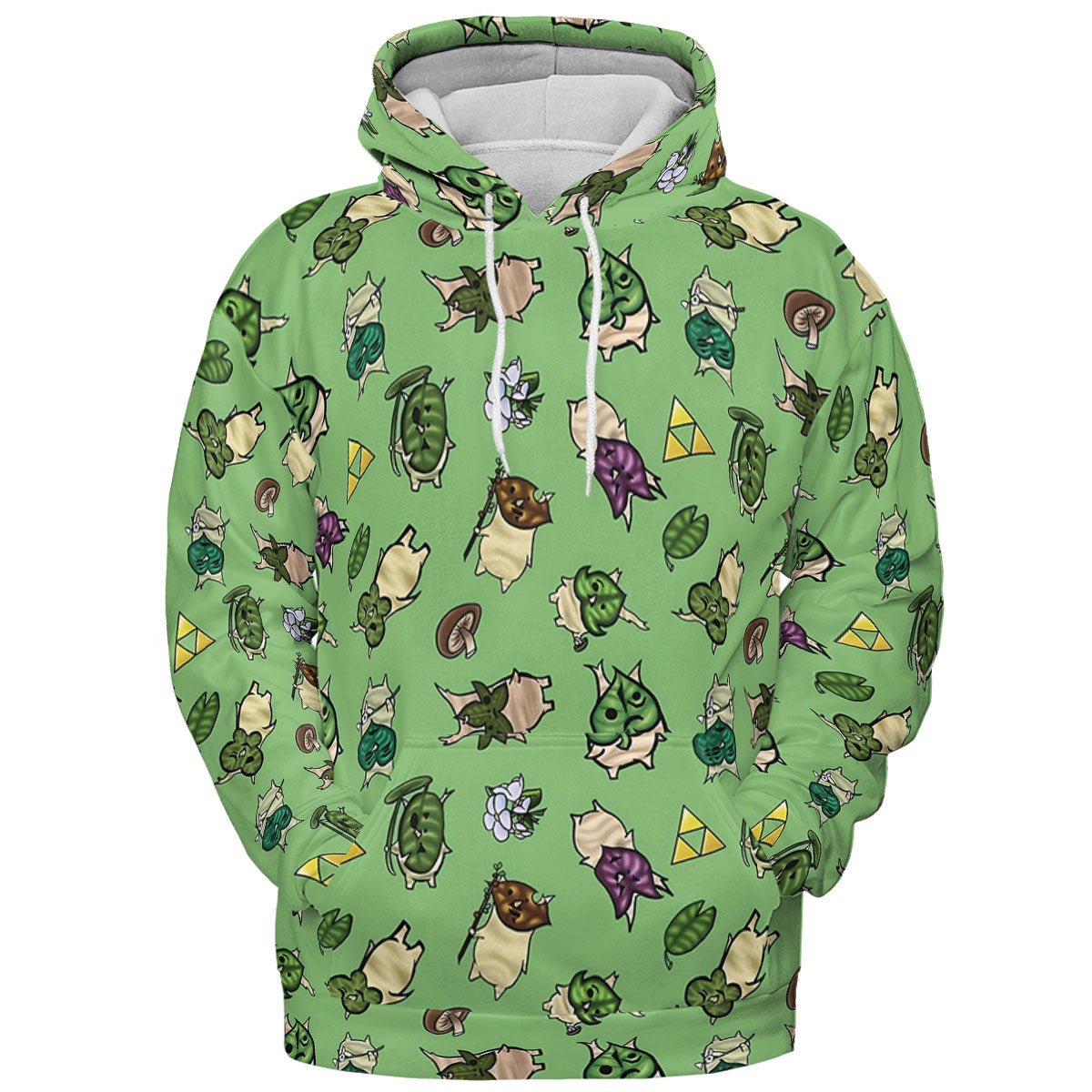 Korok Style The Legend of Zelda All-over Print Hoodie