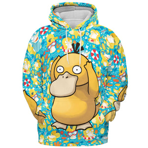 Psyduck Power Pokemon All-over Print Hoodie
