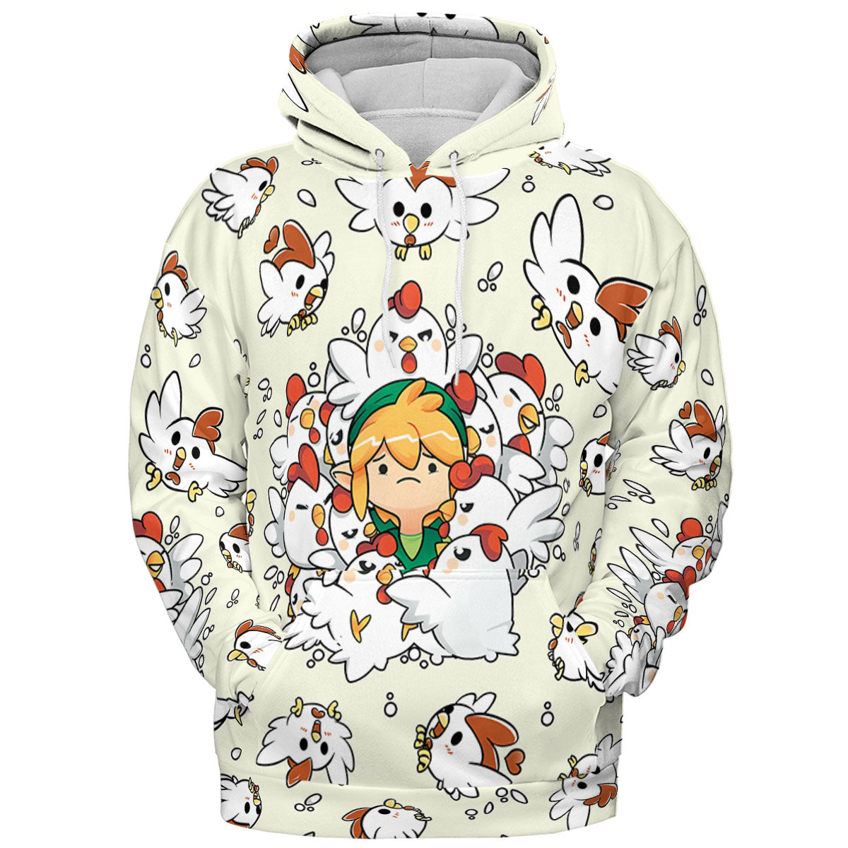 Impossible Situation The Legend of Zelda All-over Print Hoodie