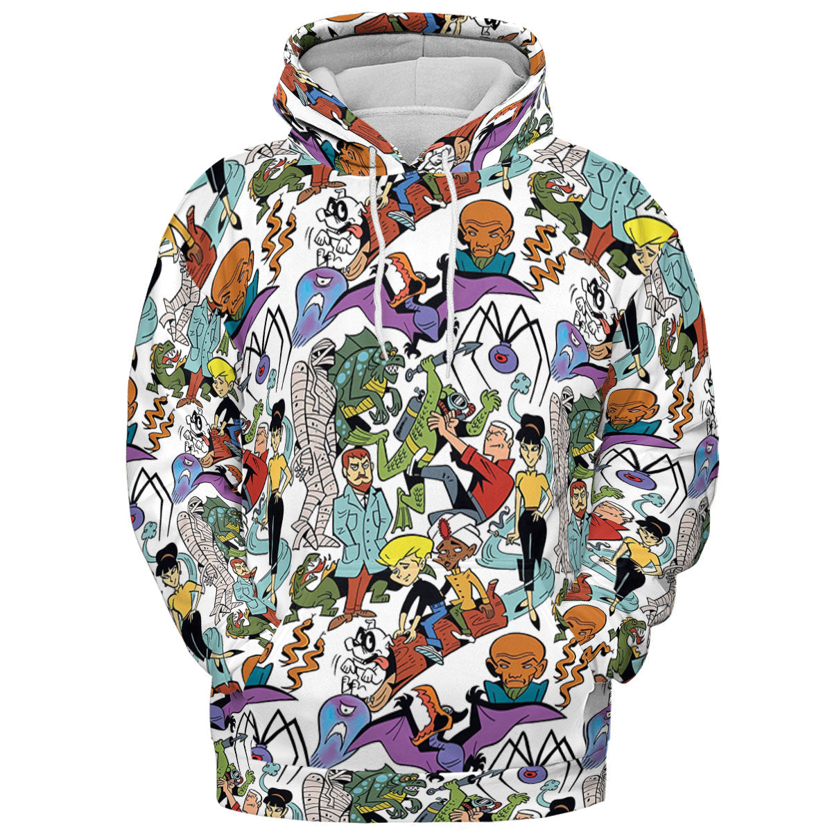 The Adventures Jonny Quest All-over Print Hoodie
