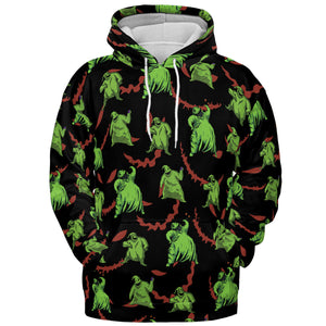 Oogie Boogie Pattern All-over Print Hoodie