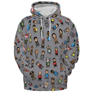 Homies All-over Print Hoodie