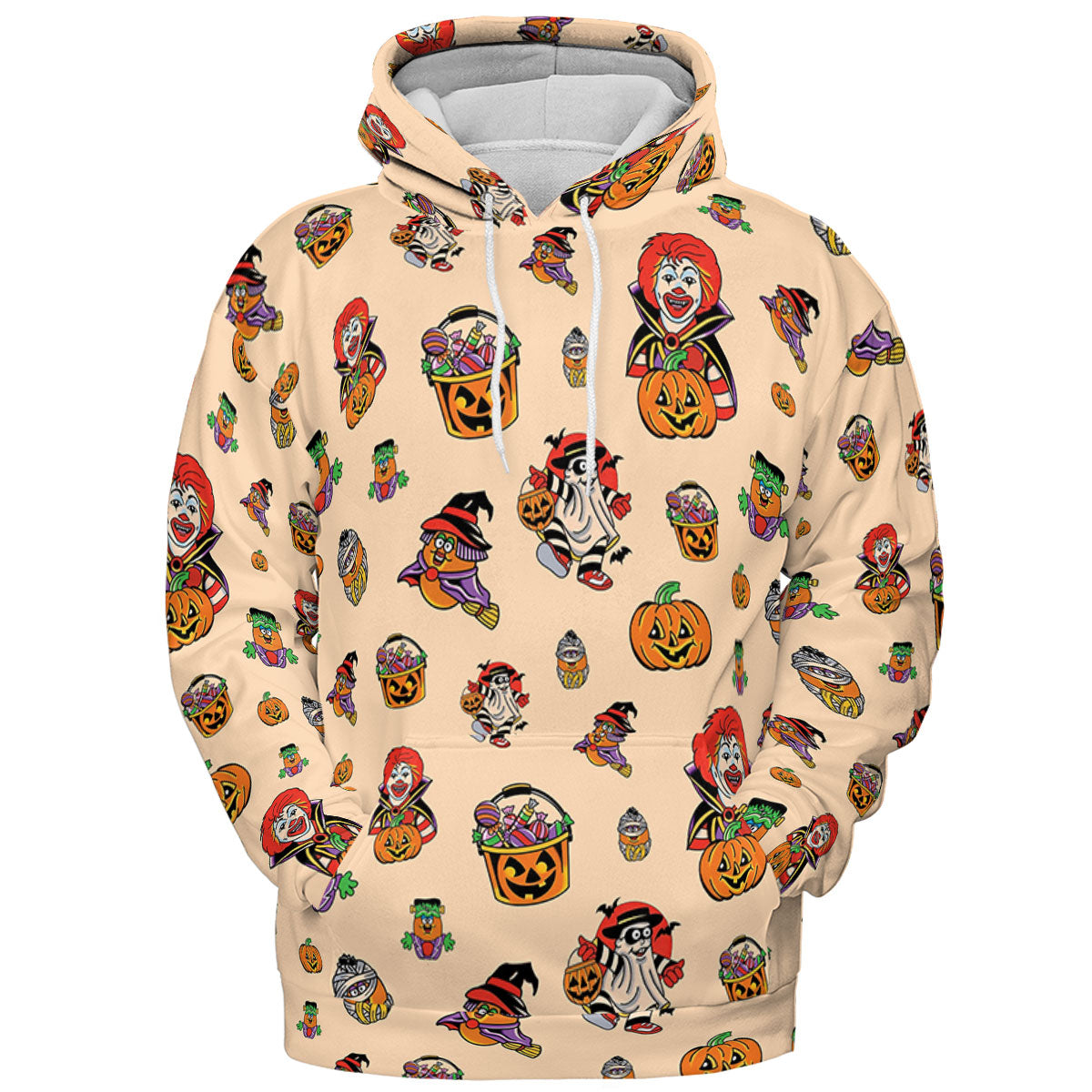 McDonaldland Halloween All-over Print Hoodie