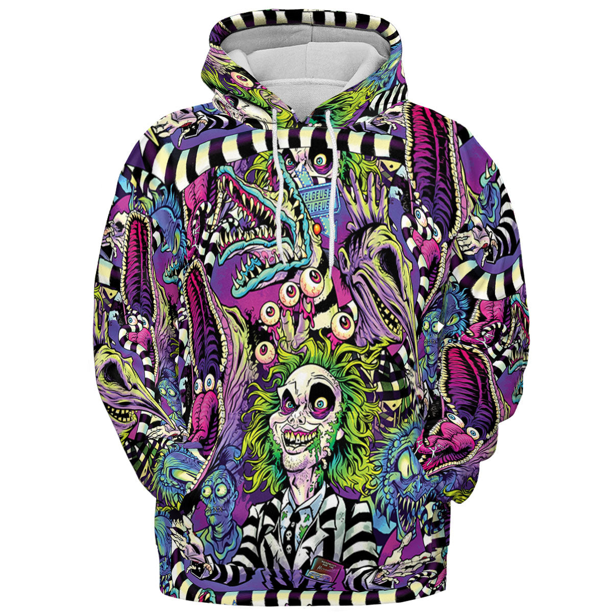 Stay Spooky Beetlejuice All-over Print Hoodie