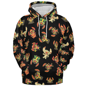 Stitch Halloween Costumes All-over Print Hoodie