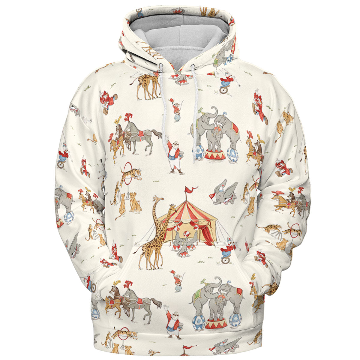 Nostalgic Circus Dumbo All-over Print Hoodie