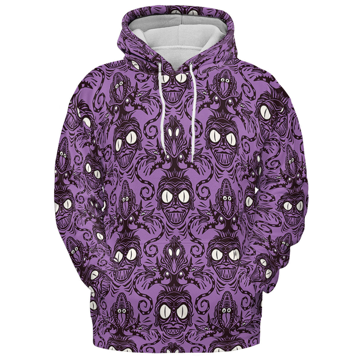 Beetlejuice Haunted Mansion Themed All-over Print Hoodie