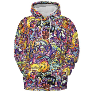 The Cute Dragon Figment All-over Print Hoodie