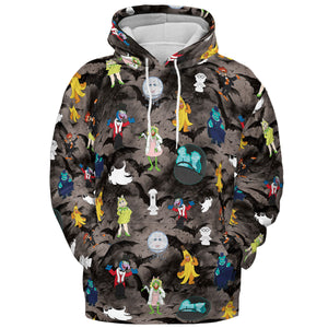 Muppet Haunted All-over Print Hoodie