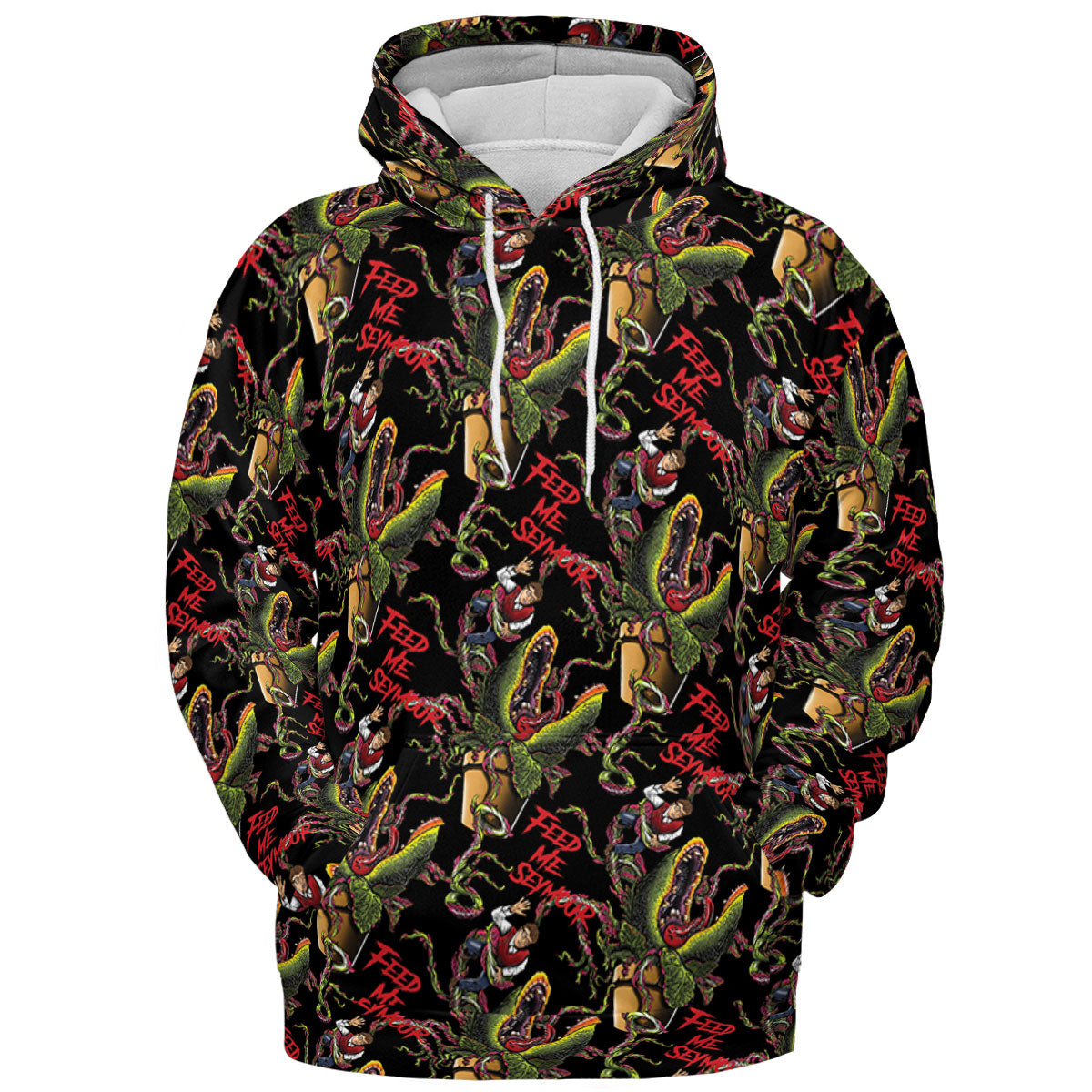Feed Me Seymour Horror Little Shop All-over Print Hoodie