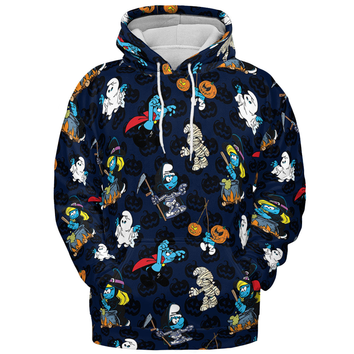 Smurfs Halloween Special All-over Print Hoodie