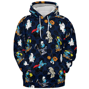 Smurfs Halloween Special All-over Print Hoodie