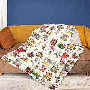 If You Were A PBS Kid Fleece Blanket