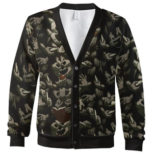 Funny Helping Hands Labyrinth Cardigan
