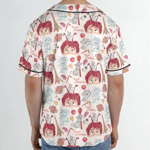 Cute Controller Ratatouille Unisex Baseball Jersey