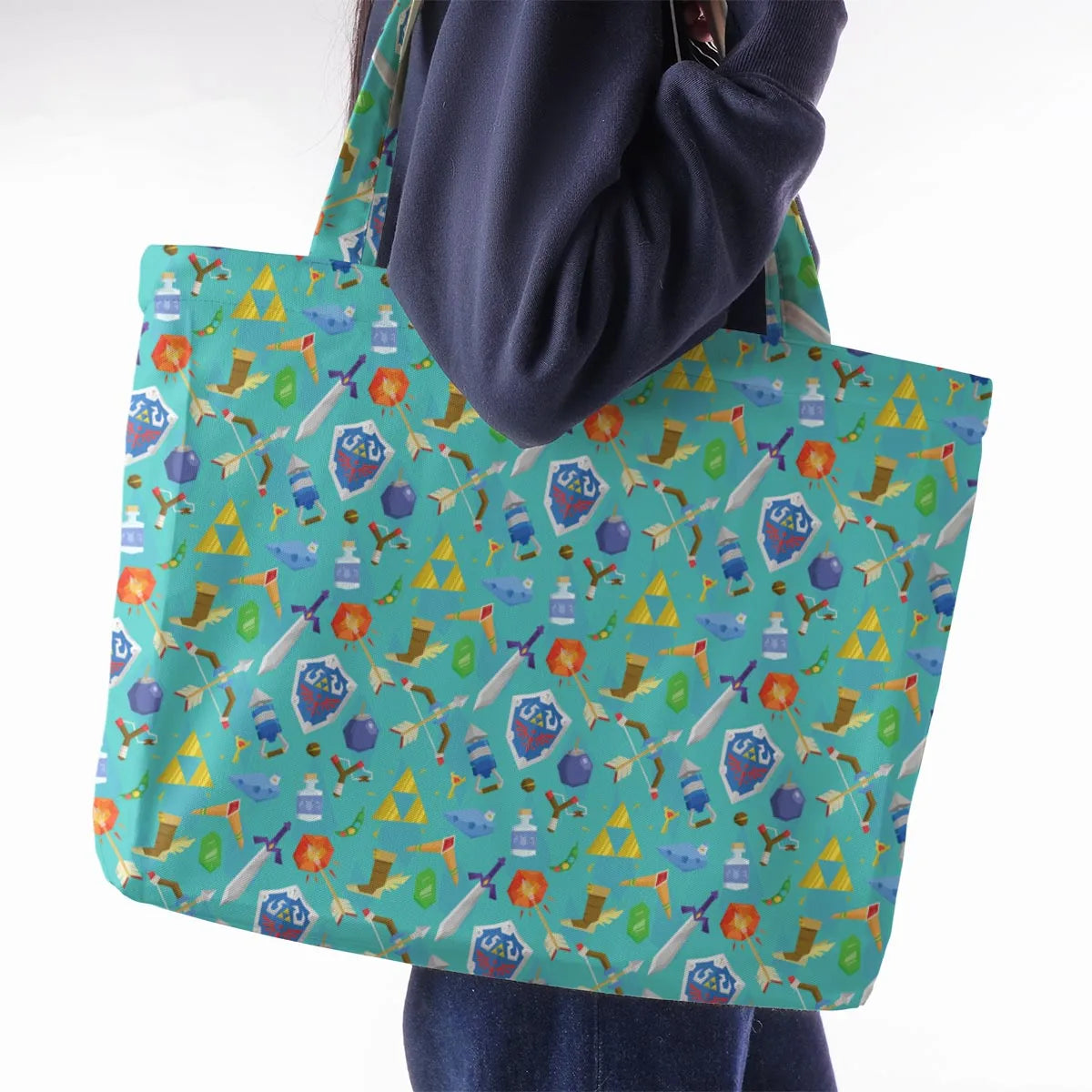 Zelda Korok Large Tote Bag